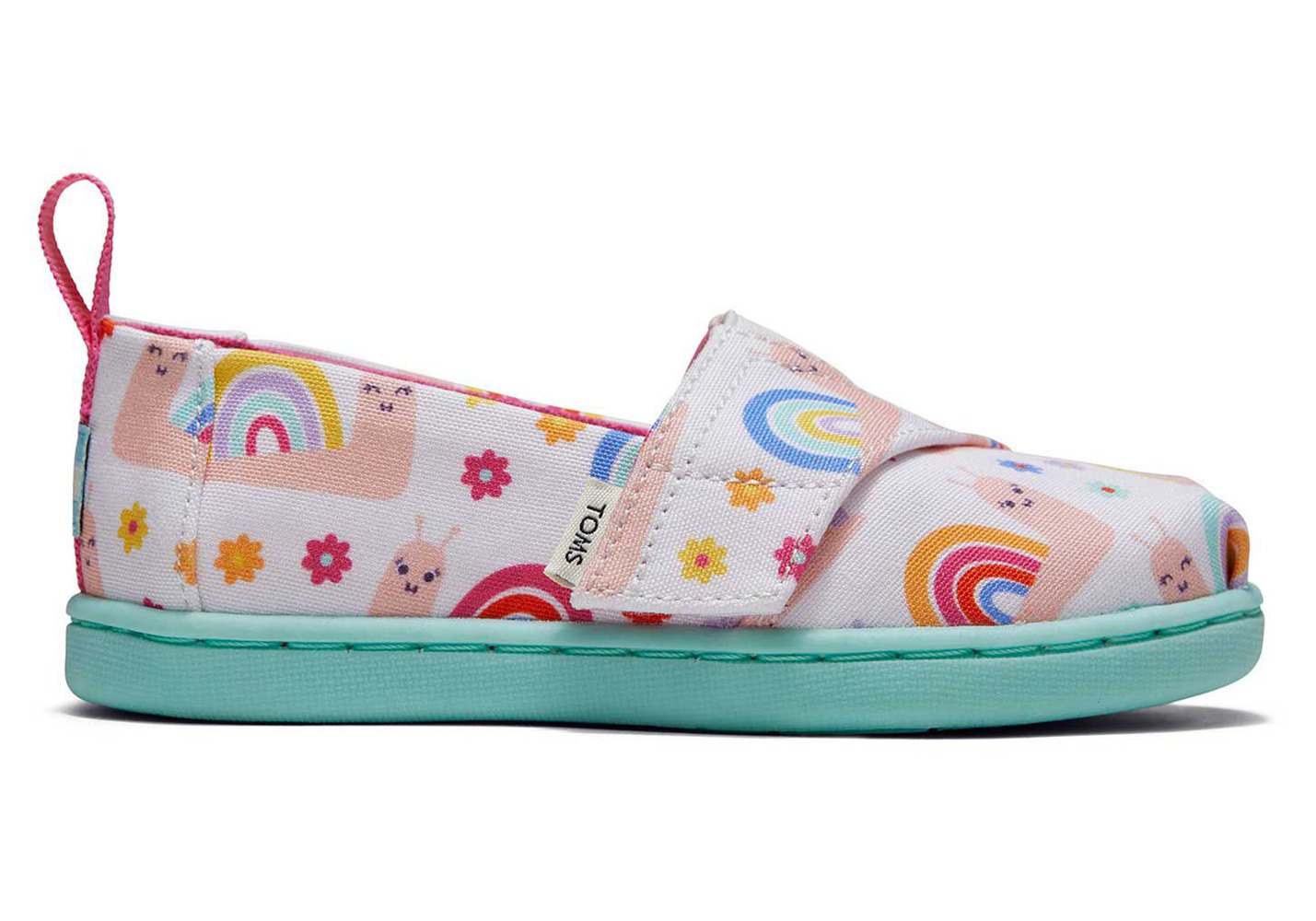 Toms Espadryle Dziecięce Kolorowe - Alpargata Tiny Rainbow Snails - 54TLCNPRY